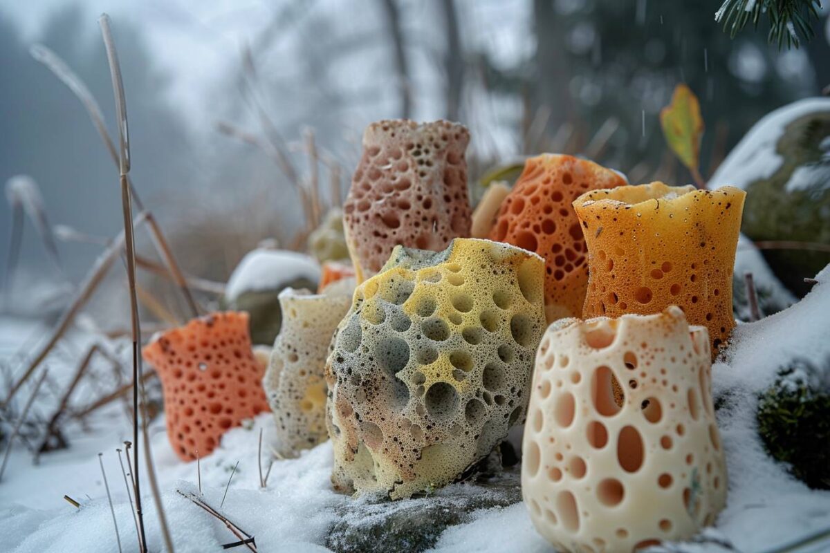 Ces vieilles éponges que vous alliez jeter peuvent revitaliser votre jardin en hiver