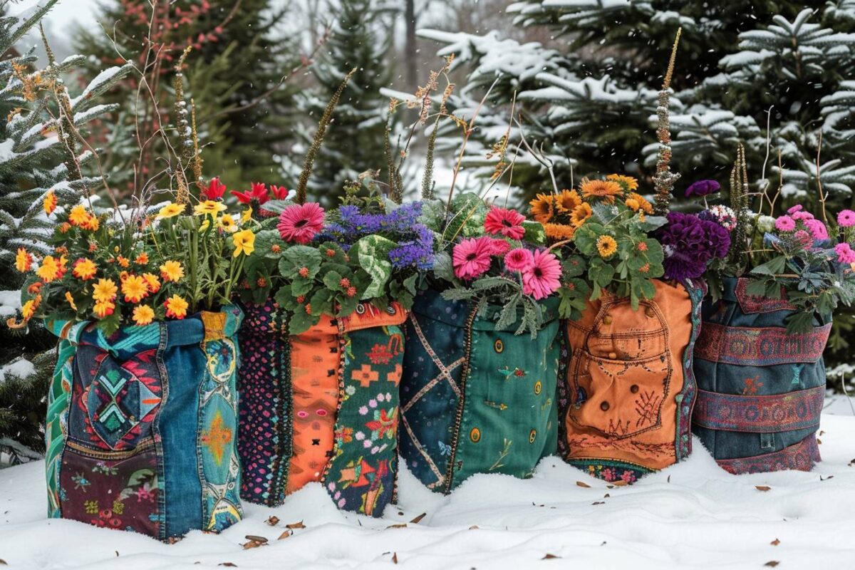 Comment vos vieux vêtements peuvent revitaliser votre jardin en hiver : une méthode écologique et économique