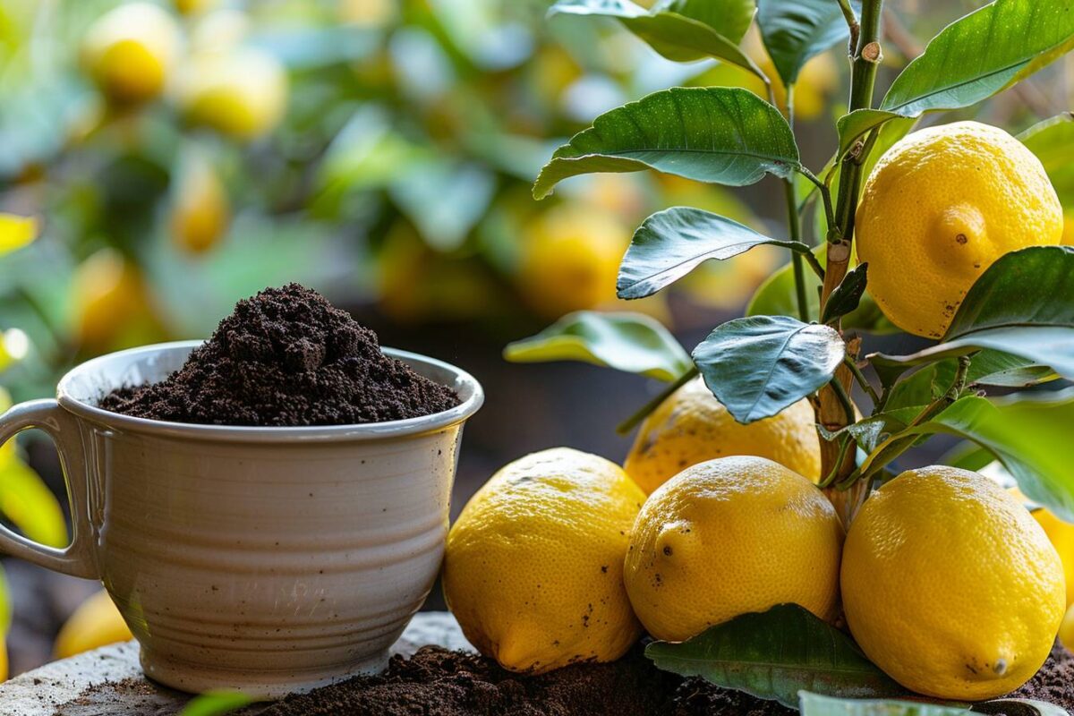 Ne laissez plus votre marc de café dans la poubelle chaque matin : il pourrait révolutionner vos citronniers