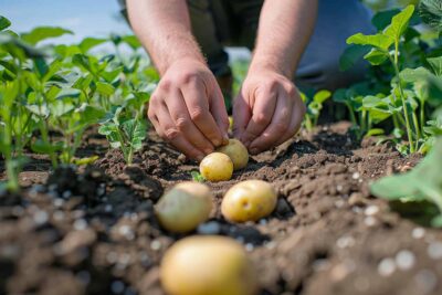 Plantez les pommes de terre dès le printemps pour une récolte abondante et savoureuse